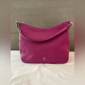 Kate Spade Polly Medium Shoulder Bag in Berry Blitz